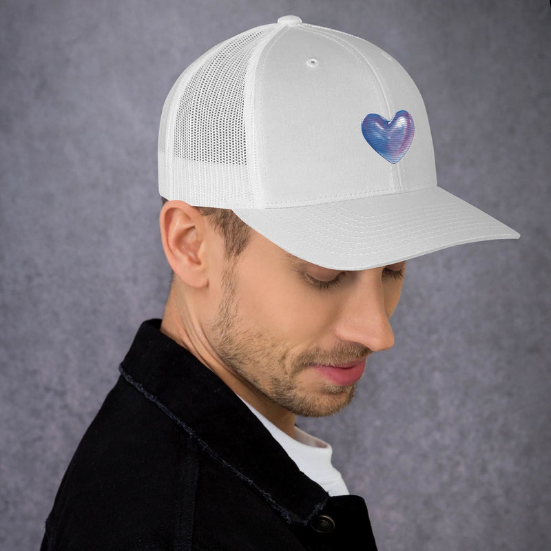 tsgabrielle® • TransLove • Trucker Cap • Bílá