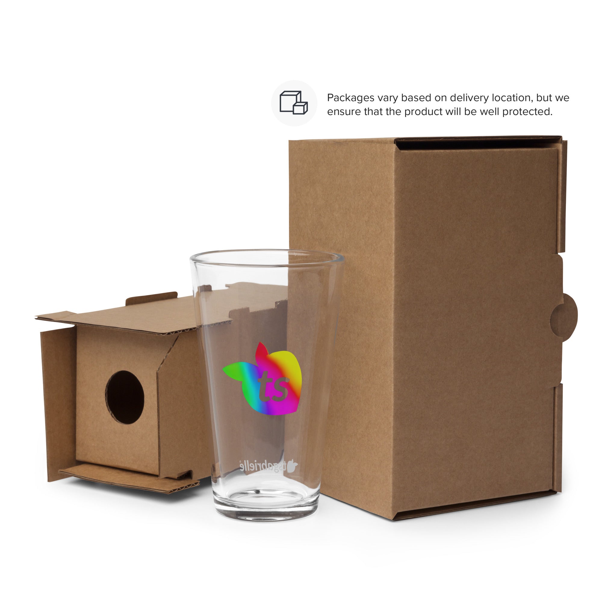 tsgabrielle® • Pride 25 • Shaker Pintglas • 473 ml
