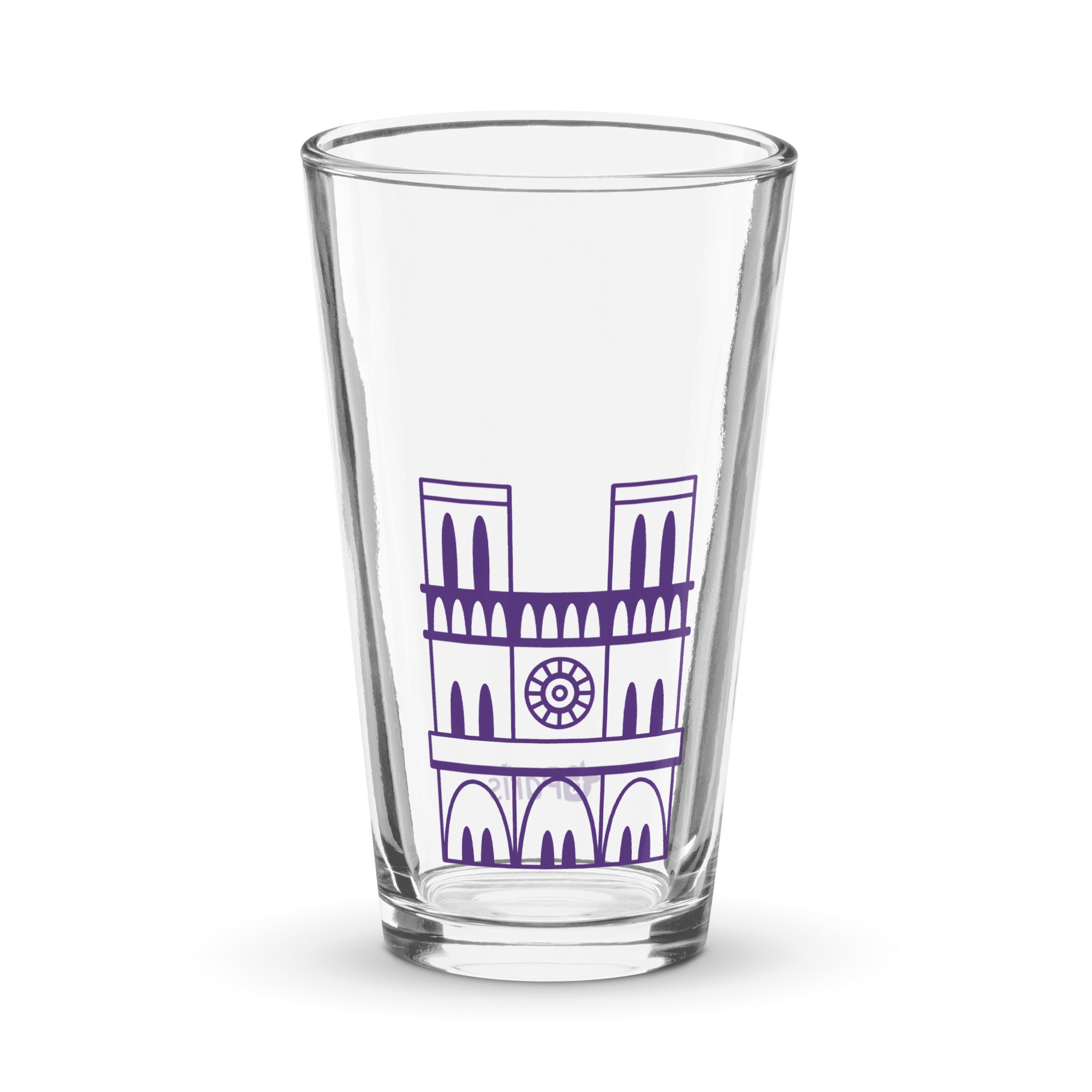 tsgabrielle® • Paris - Notre-Dame-katedralen • Shaker-pintglas • 473 ml