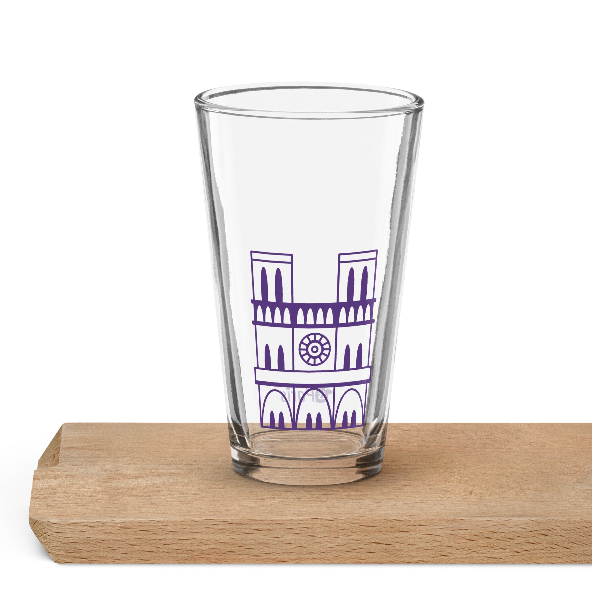 tsgabrielle® • Paris - Notre-Dame-katedralen • Shaker-pintglas • 473 ml