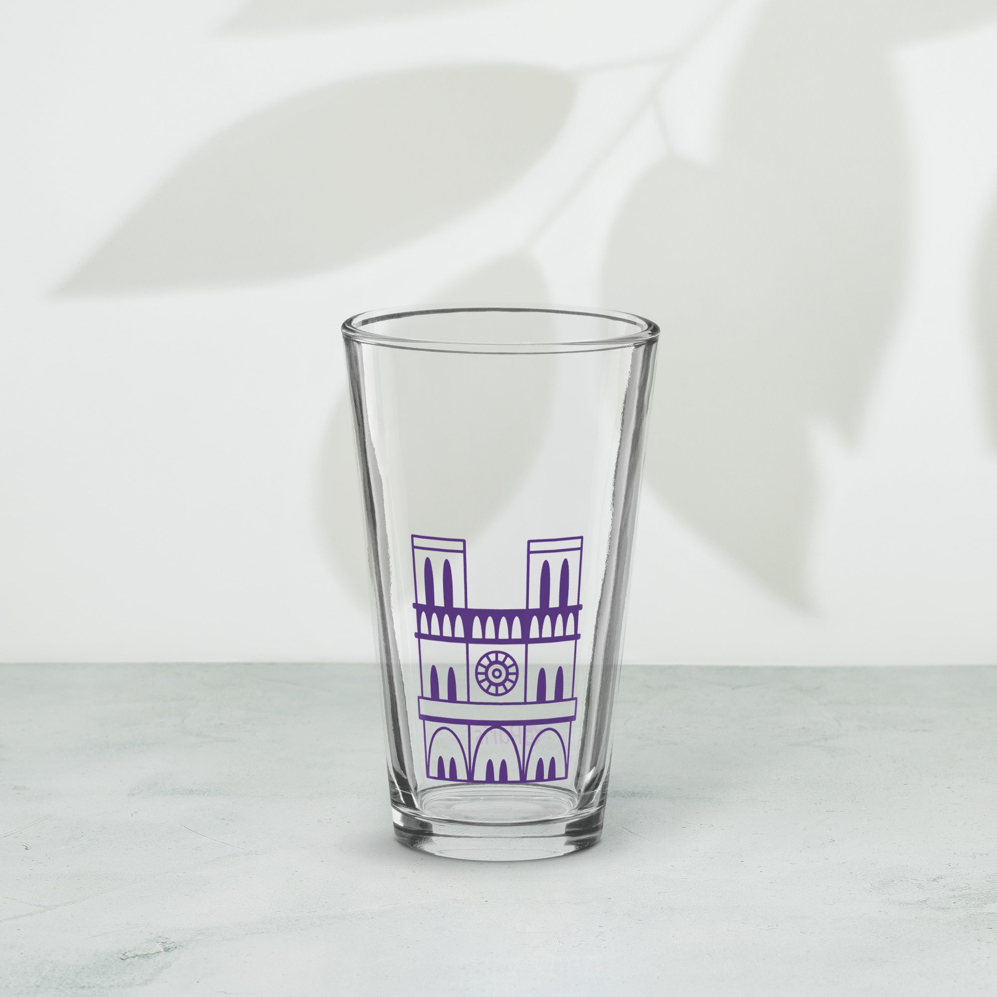 tsgabrielle® • Paris - Notre-Dame-katedralen • Shaker-pintglas • 473 ml