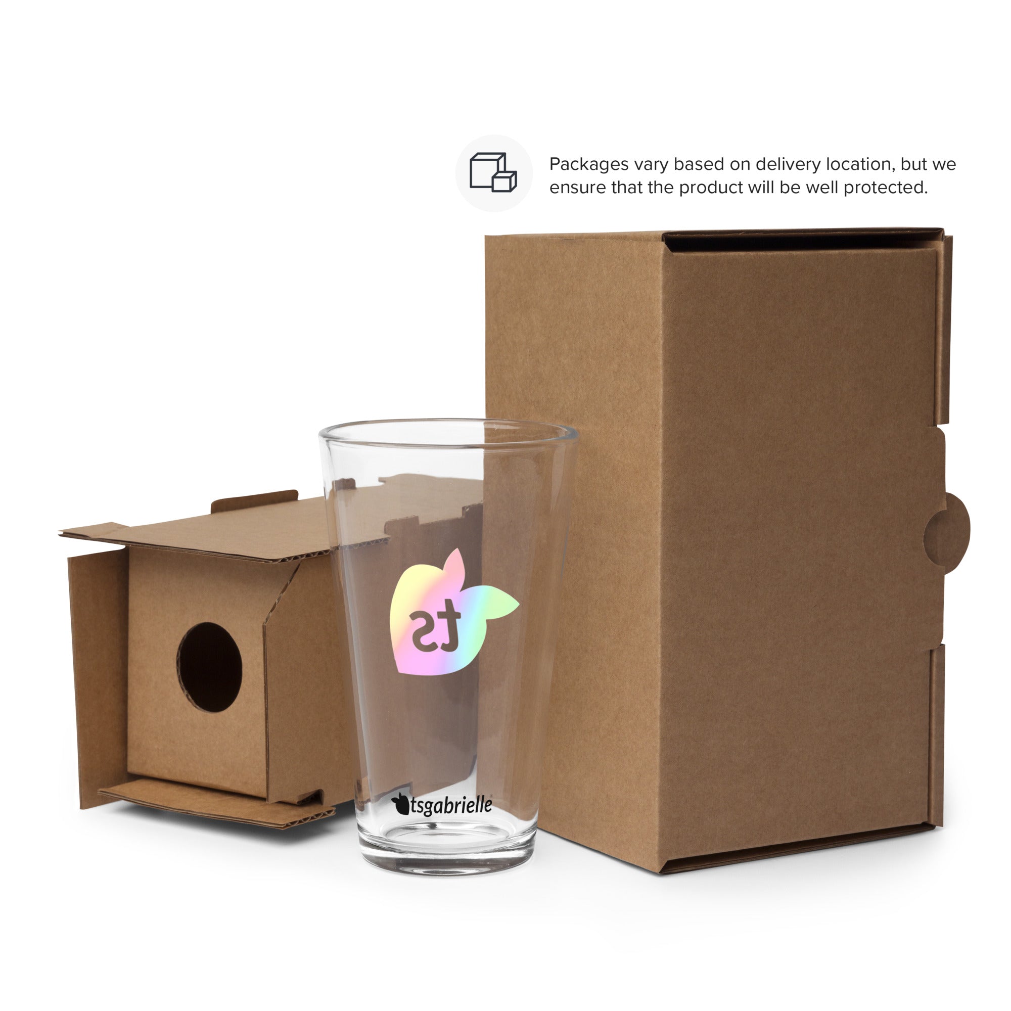 tsgabrielle® • Pride 25 • Shaker Pintglas • 473 ml