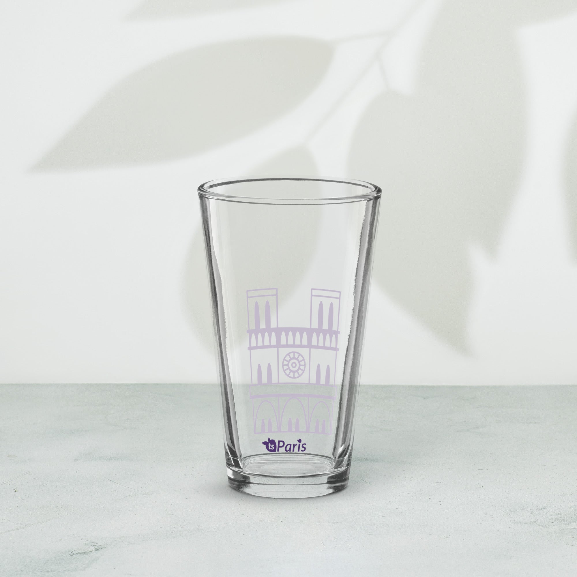 tsgabrielle® • Paris - Notre-Dame-katedralen • Shaker-pintglas • 473 ml