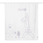 tsgabrielle® • Paris - Modeuge • Bruseforhæng • Hvidt • 180 x 180 cm