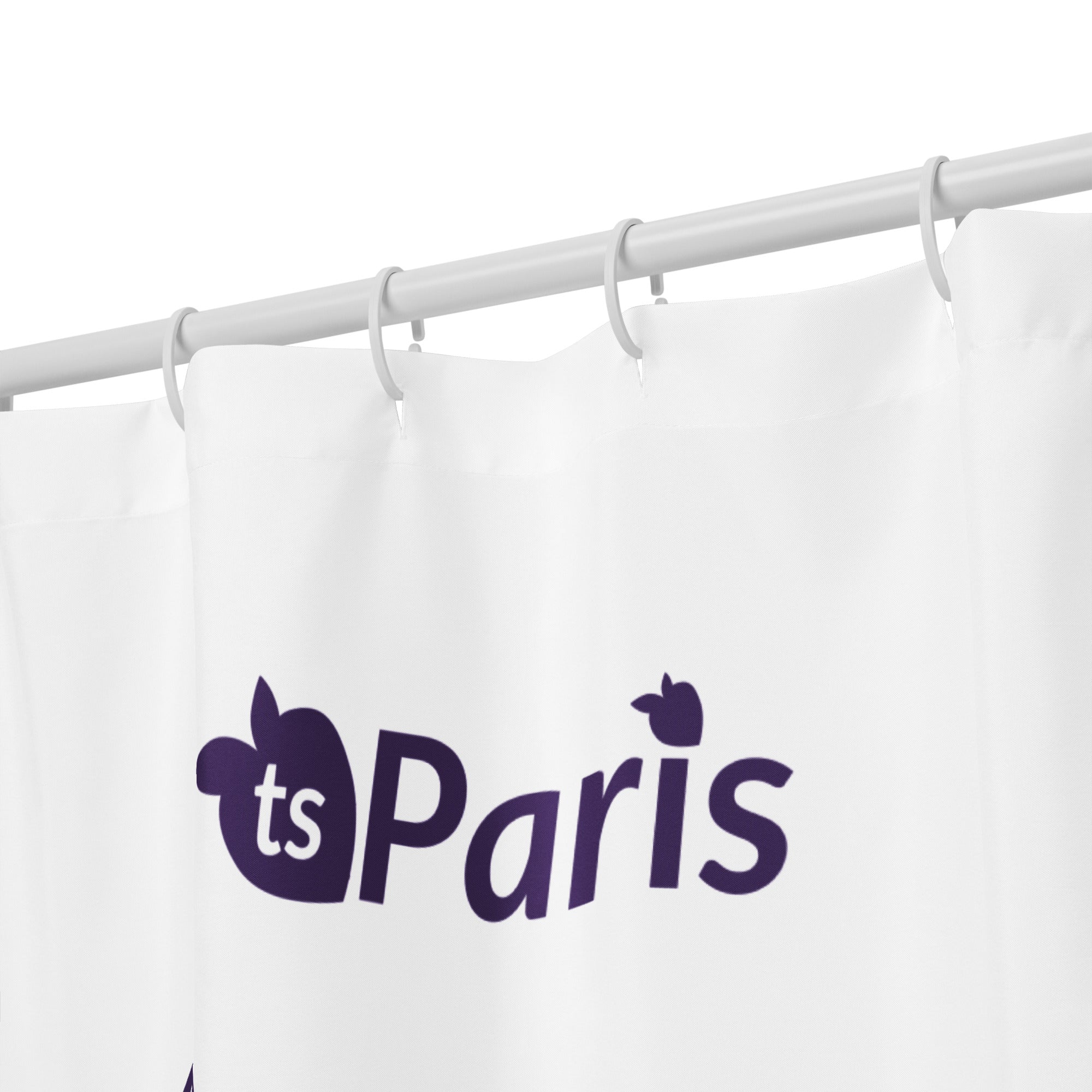 tsgabrielle® • Paris - Modeuge • Bruseforhæng • Hvidt • 180 x 180 cm