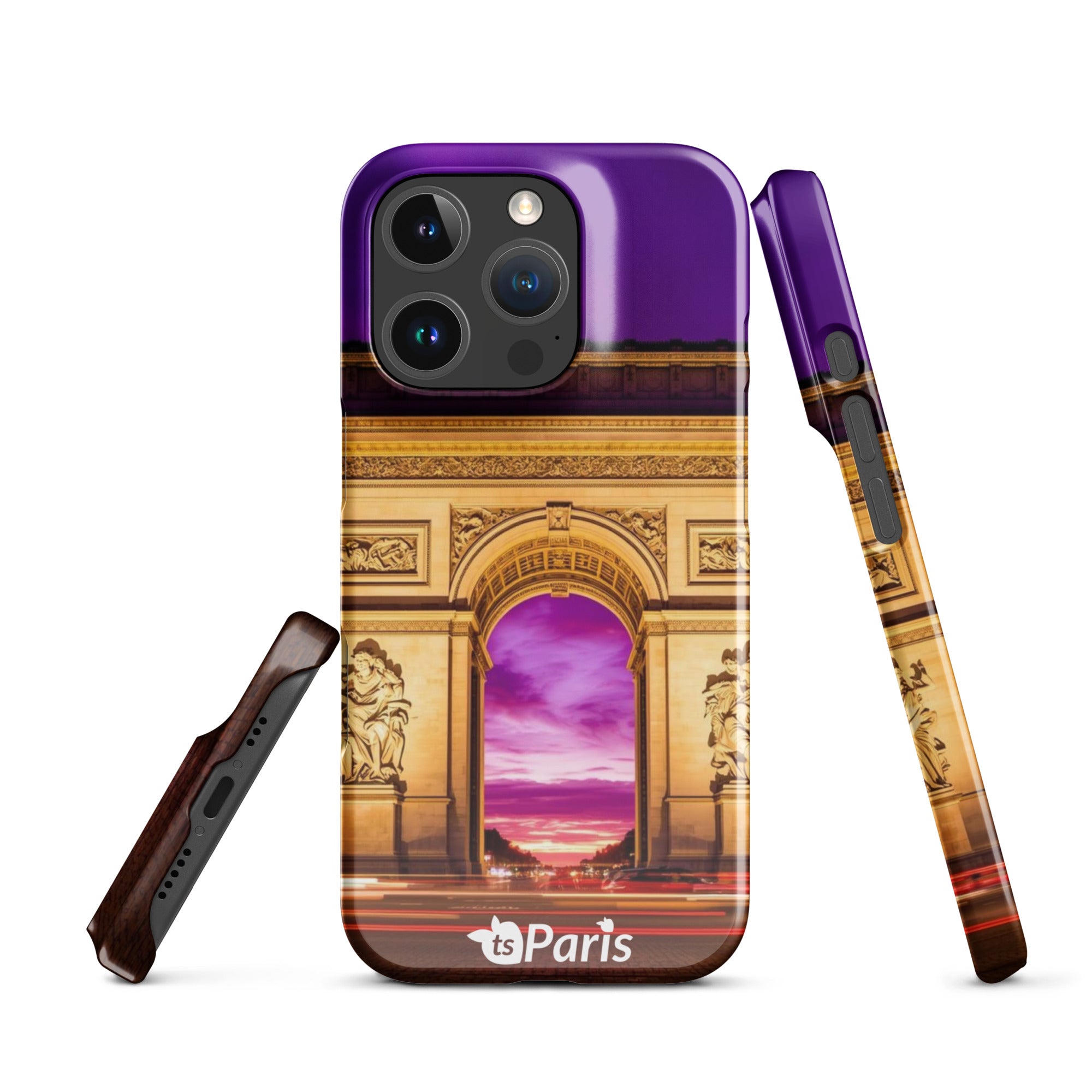 tsgabrielle® • Paris - Arc de Triomphe • Snap Case Compatible with iPhone® • Latest Models •