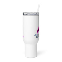 tsgabrielle® • Flamant 🦩 Rose • Travel Mug with a Handle • 2 Sizes •