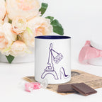 tsgabrielle® • Paris - Eiffeltårnet • Krus med farve indeni • Keramik • 325 ml