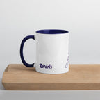 tsgabrielle • Paris • Krus med farve indeni • Keramik • 325 ml