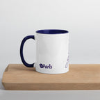 tsgabrielle® • Paris - Eiffeltårnet • Krus med farve indeni • Keramik • 325 ml