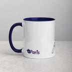 tsgabrielle • Paris • Krus med farve indeni • Keramik • 325 ml