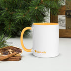 tsgabrielle® • Mug with Color Golden Yellow Inside • 325 ml