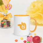 tsgabrielle® • Mug with Color Golden Yellow Inside • 325 ml