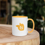 tsgabrielle® • Mug with Color Golden Yellow Inside • 325 ml