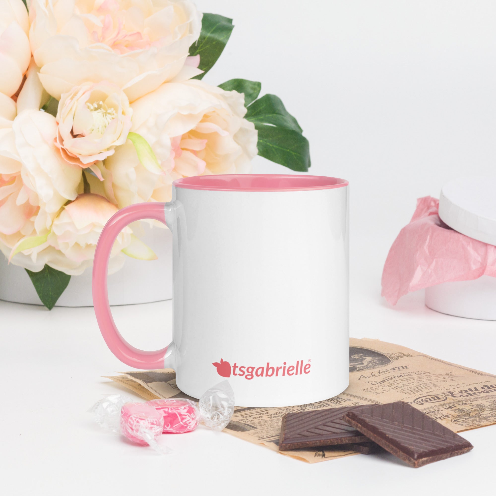 tsgabrielle • Mug with Color Inside • Unicorn - Seraphina • Ceramic • 11 OZ