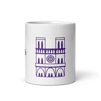tsgabrielle® • Paris - Notre-Dame Cathedral • Glossy Mug • White • Ceramic • 3 Sizes