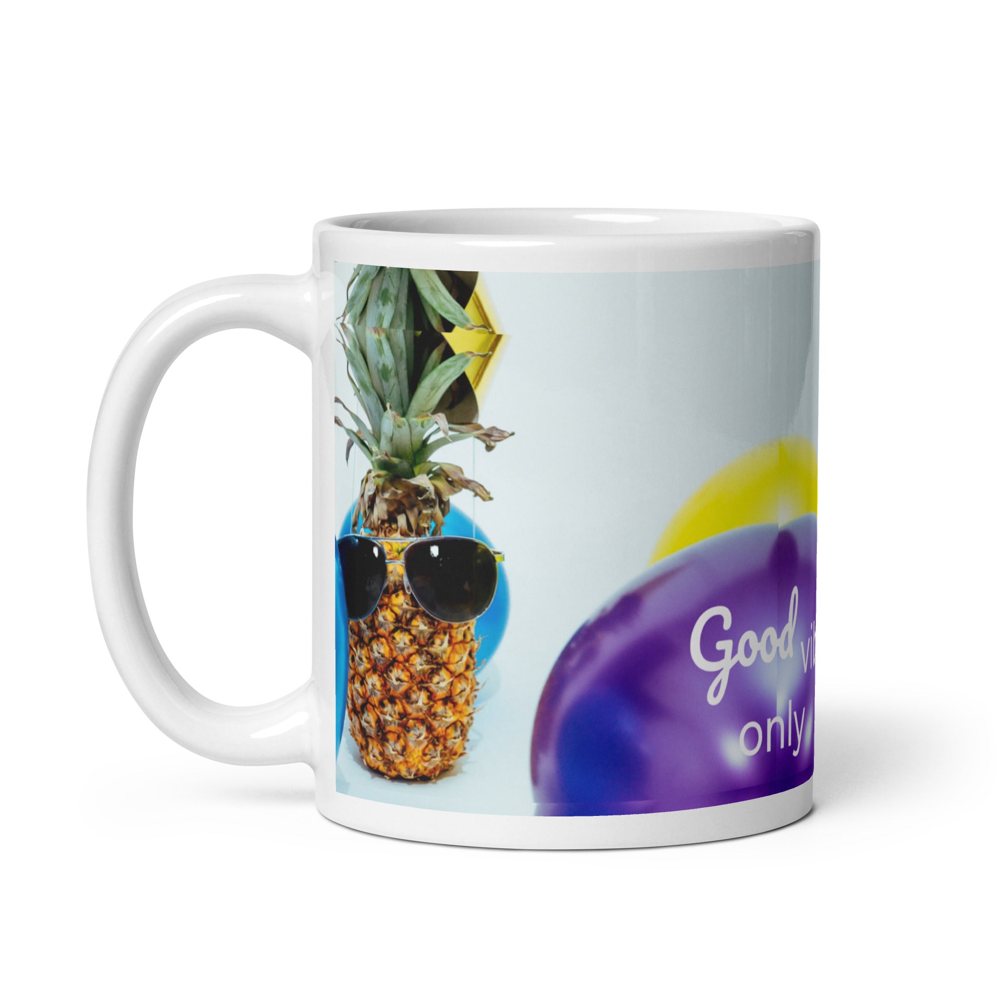 tsgabrielle® • Good Vibes Only • Glossy Mug • Black • Ceramic • 3 Sizes
