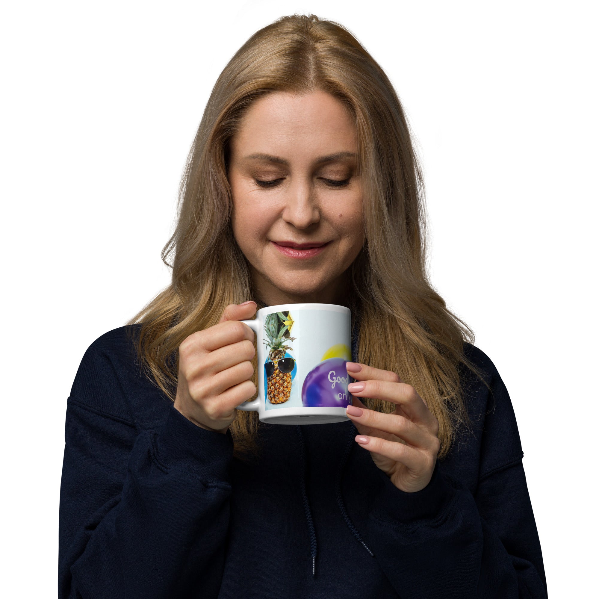 tsgabrielle® • Good Vibes Only • Glossy Mug • Black • Ceramic • 3 Sizes