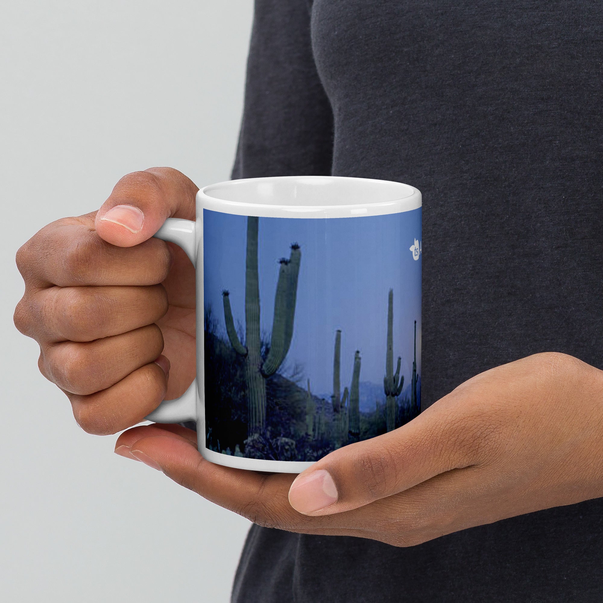 tsgabrielle® • Arizona 🌵 - At Night • Glossy Mug • Ceramic • 11 oz