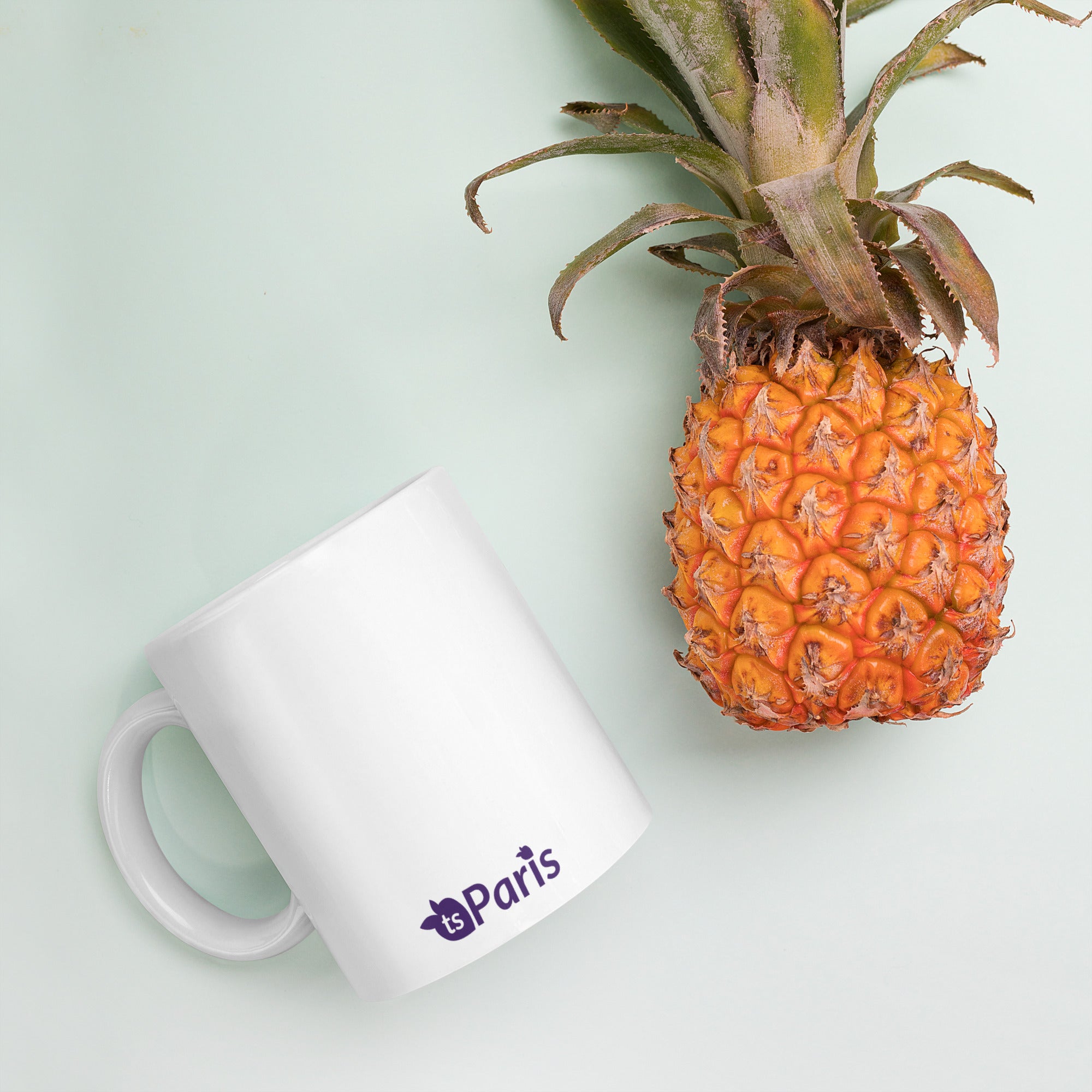 tsgabrielle® • Paris - La Tour Eiffel • Glossy Mug • White • Ceramic • 11 oz