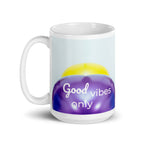 tsgabrielle® • Good Vibes Only • Glossy Mug • Black • Ceramic • 3 Sizes
