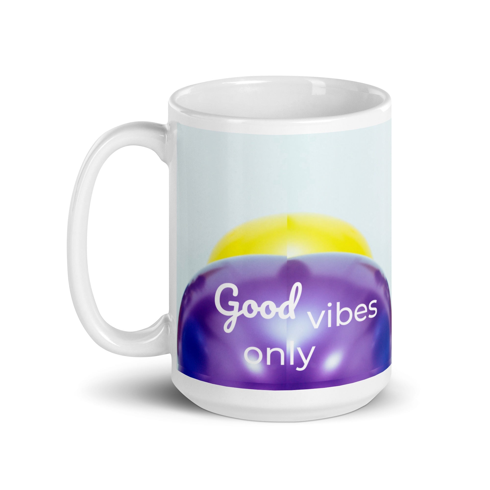 tsgabrielle® • Good Vibes Only • Glossy Mug • Black • Ceramic • 3 Sizes