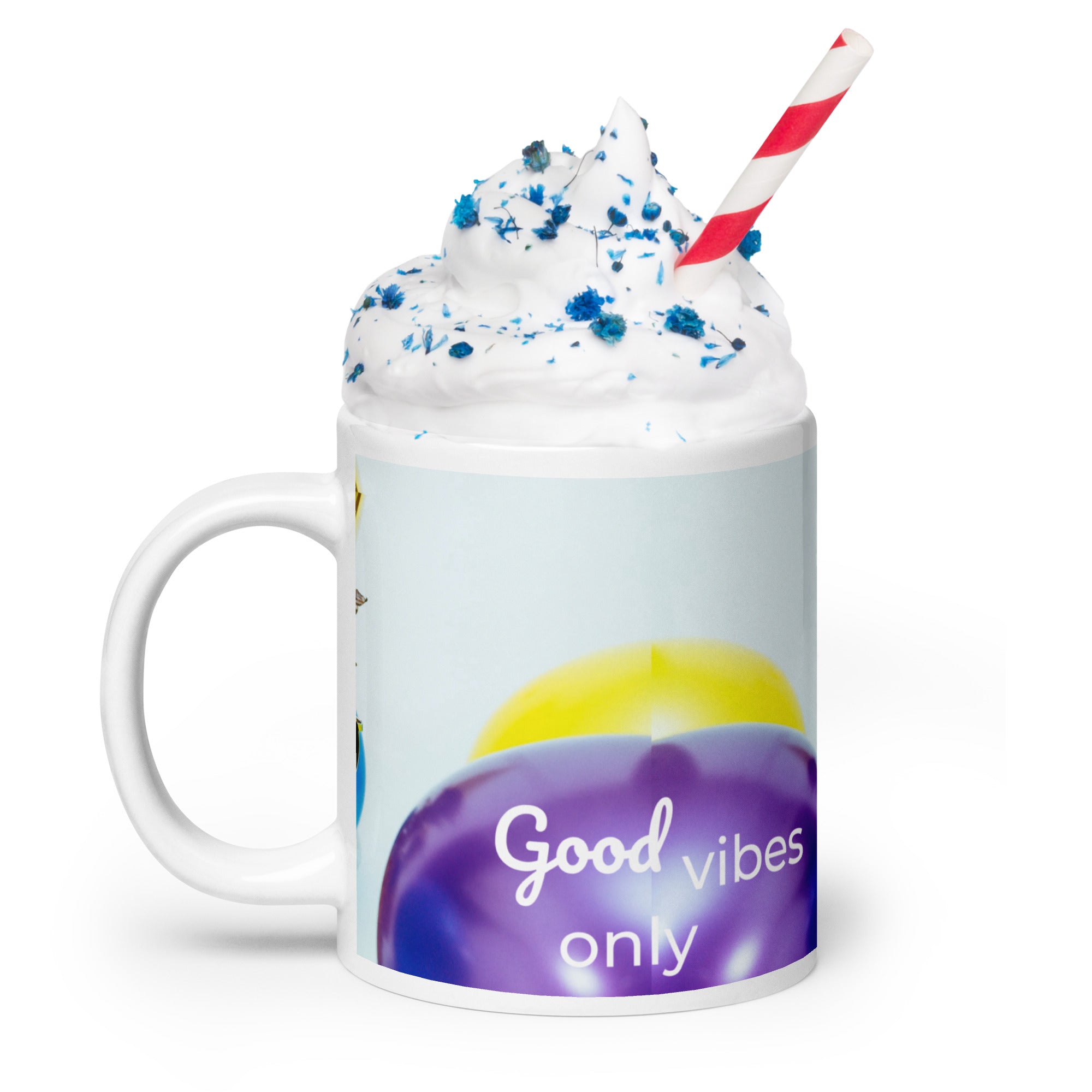 tsgabrielle® • Good Vibes Only • Glossy Mug • Black • Ceramic • 3 Sizes