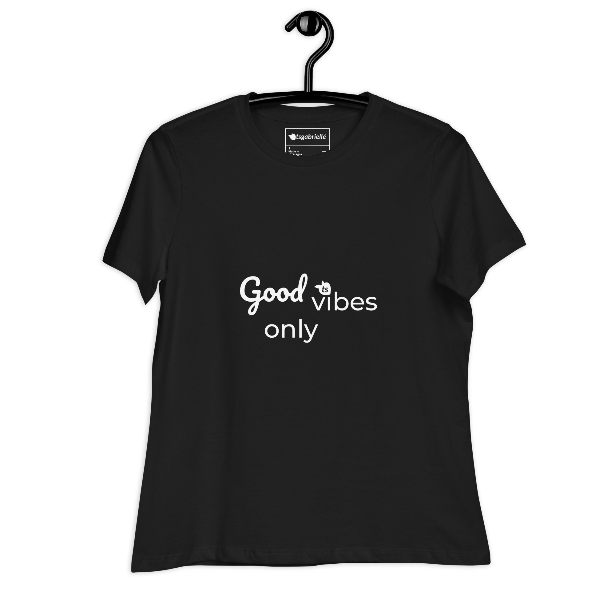 tsgabrielle® • For Her 👗 • Good Vibes Only • Relaxed T-Shirt • 6 Colors • 100% Cotton