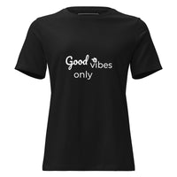 tsgabrielle® • For Her 👗 • Good Vibes Only • Relaxed T-Shirt • 6 Colors • 100% Cotton