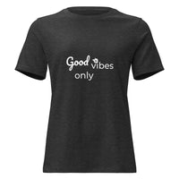 tsgabrielle® • For Her 👗 • Good Vibes Only • Relaxed T-Shirt • 6 Colors • 100% Cotton