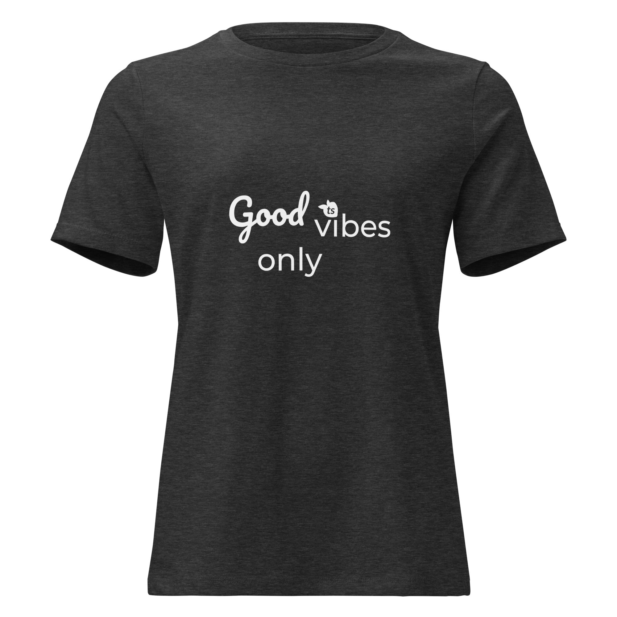 tsgabrielle® • For Her 👗 • Good Vibes Only • Relaxed T-Shirt • 6 Colors • 100% Cotton
