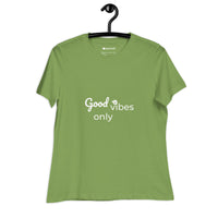 tsgabrielle® • For Her 👗 • Good Vibes Only • Relaxed T-Shirt • 6 Colors • 100% Cotton