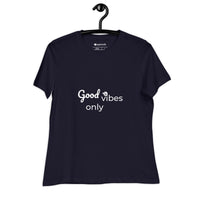 tsgabrielle® • For Her 👗 • Good Vibes Only • Relaxed T-Shirt • 6 Colors • 100% Cotton