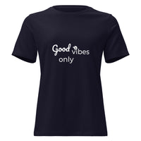 tsgabrielle® • For Her 👗 • Good Vibes Only • Relaxed T-Shirt • 6 Colors • 100% Cotton