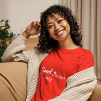 tsgabrielle® • For Her 👗 • Good Vibes Only • Relaxed T-Shirt • 9 Colors • 100% Cotton
